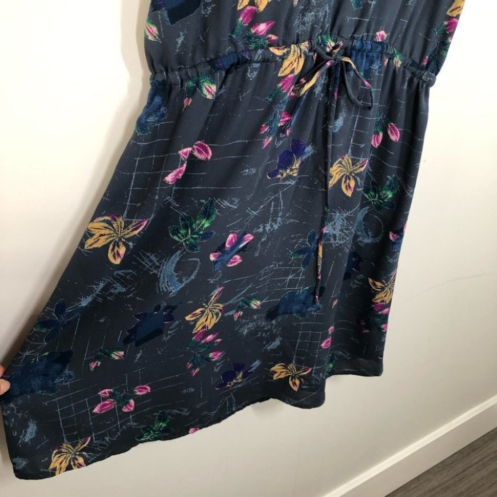 ARITZIA Babaton Blue‎  Floral Casimir Dress Size XS - Picture 7 of 11